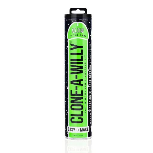 Clone-A-Willy Glow In The Dark Neon Green Kit 
