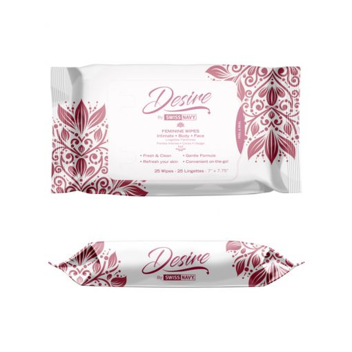 Desire Unscented Wipes