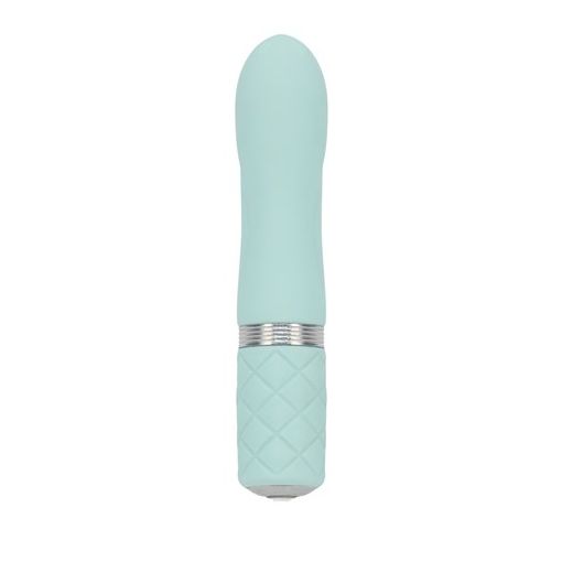 Flirty Rechargeable Bullet Vibe by Pillow Talk - Teal 141711 - silicone