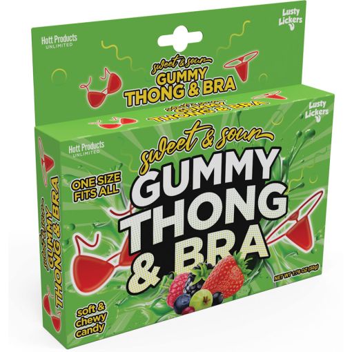 The Sweet & Sour Gummy Thong & Bra