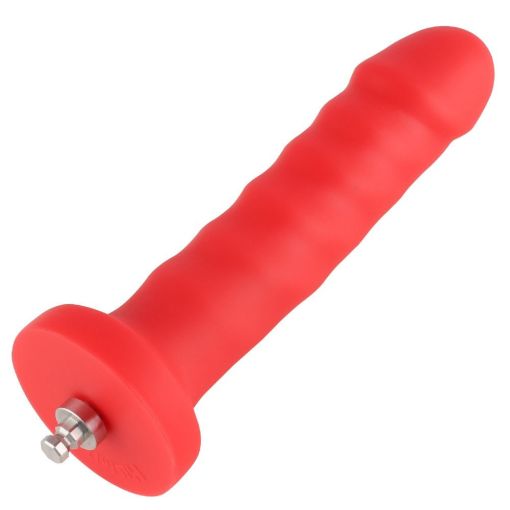 7.1in Red Anal Dildo by HiSmith