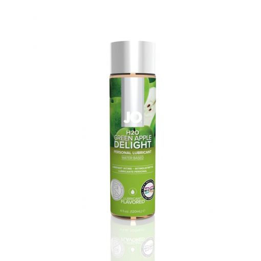 JO H2O Green Apple - Sinful Delight Flavoured Lubricant 120 ml waterbased 
