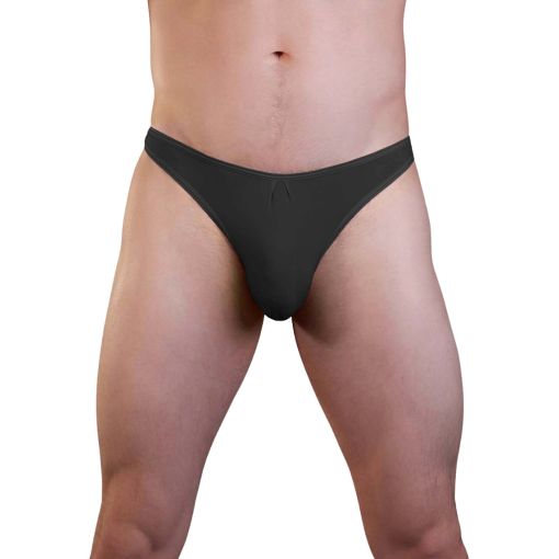 Love in Leather Men's Lycra Thong