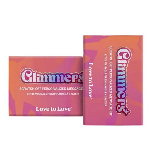 Love to Love Glimmers Scratch Off Message Kit