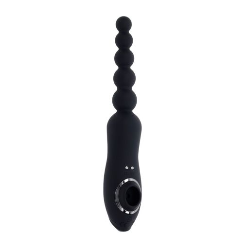 Playboy Pleasure Let It Bend Anal Beads and Clitoral Suction