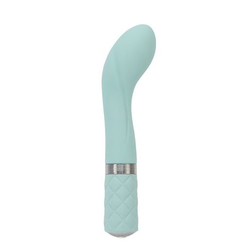 Sassy Curved G-Spot Vibrator by Pillow Talk - Teal 141709