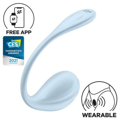Satisfyer Smooth Petal Light Blue