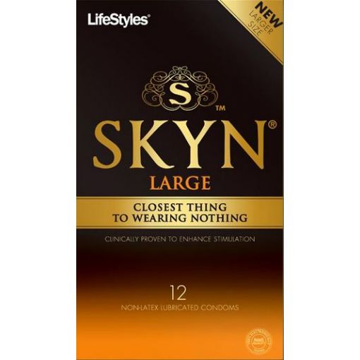 Ansell Skyn Large Non-Latex Condoms