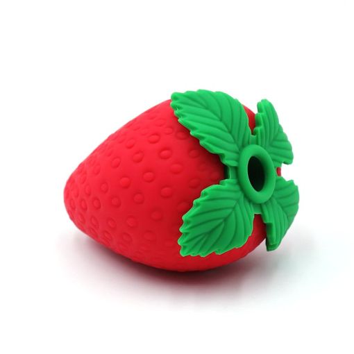 Strawberry Buzz Air Pulse Clitoral Vibrator 