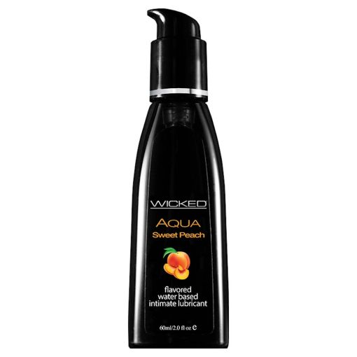 Wicked Aqua Flavoured Waterbased Personal Lubricants 