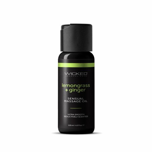 Lemongrass + Ginger Sensual Massage Oil

