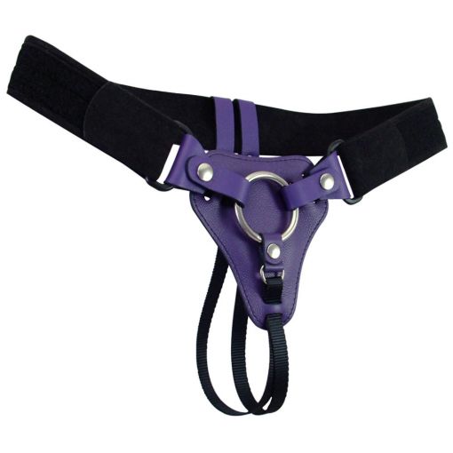 Deluxe Strap-On Harness S-M Purple