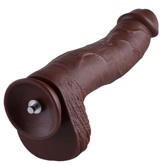 HISmith 12 inch PVC monstrous big dildo KlicLok attachment