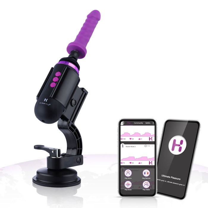 HiSmith Capsule Pro Rechargeable Sex Machine Remote and App