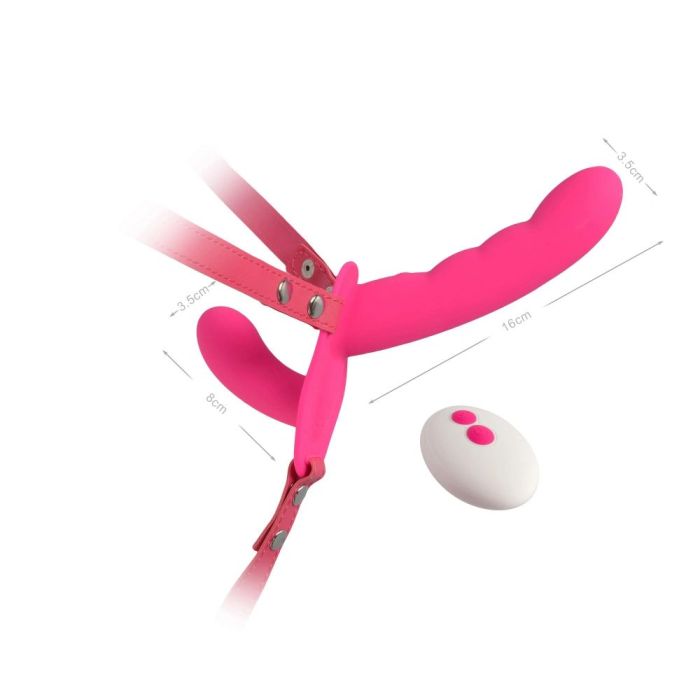 Strap-on dildo harness and lubricant preparation tips
