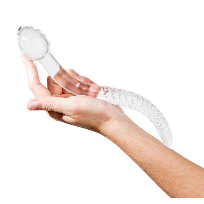The Cervix Serpent Glass Dildo Pleasure Wand